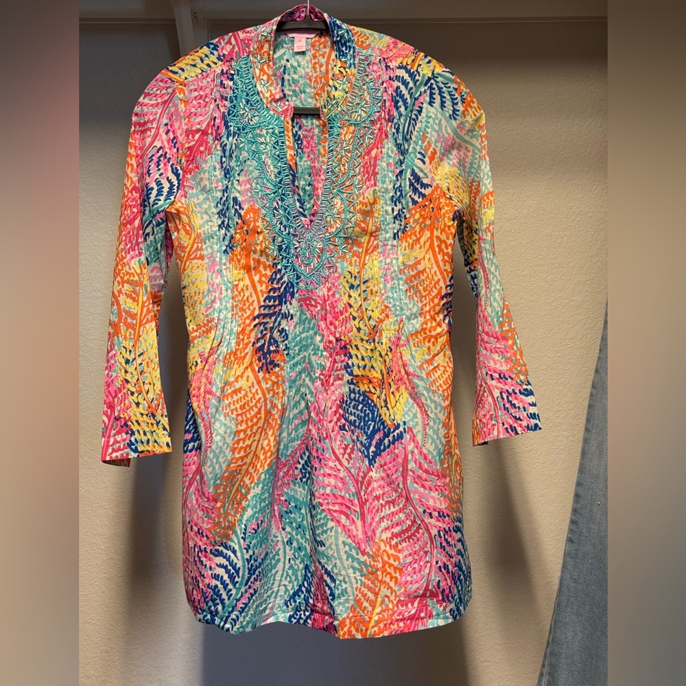 Lilly Pulitzer Sarasota Tunic - Electric Feels